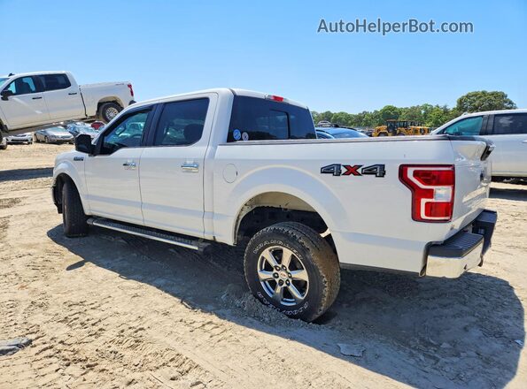 1FTEW1E53JFB09758 2018 FORD F150 White Rear left
