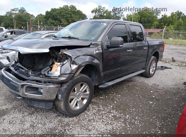 1FTEW1E53KFA28129 2019 FORD F150 Gray Przód lewy