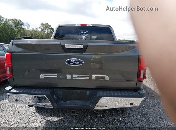 1FTEW1E53KFA28129 2019 FORD F150 Gray 