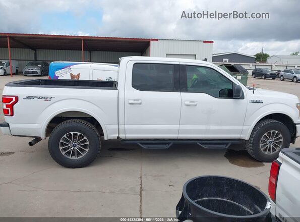 1FTEW1E53LKD38290 2020 FORD F150 White უკანა სალონის ხედი