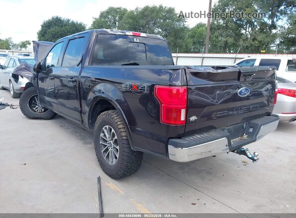 1FTEW1E53LKD77686 2020 FORD F150 Темно-бордовый Задняя левая четверть