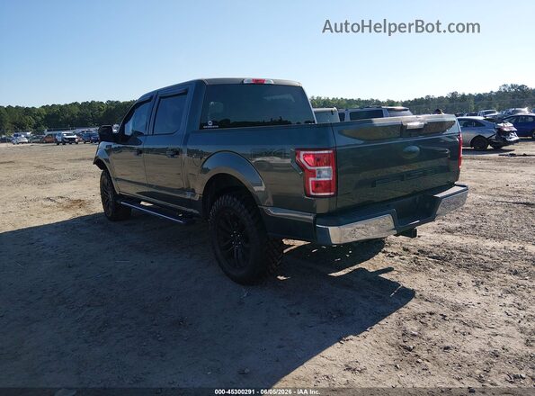 1FTEW1E54JFA86832 2018 FORD F150 Серый Задняя левая четверть