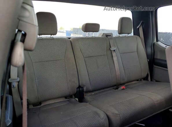 1FTEW1E54JFC64271 2018 FORD F150 Silver Вид задніх сидінь