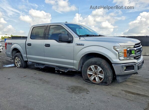 1FTEW1E54JFC64271 2018 FORD F150 Silver Передня права чверть