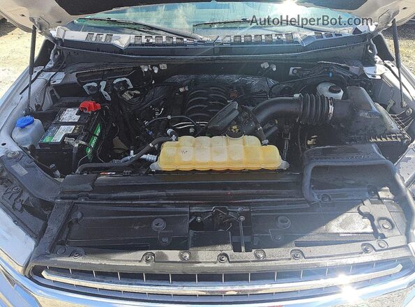 1FTEW1E54KFA52164 2019 FORD F150 Silver Вид задньої частини салону