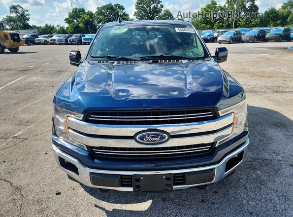 1FTEW1E54KKE21824 2019 FORD F150 Blue 