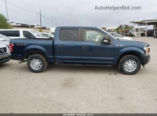 1FTEW1E55JFD04924 2018 FORD F150 Dark Blue 