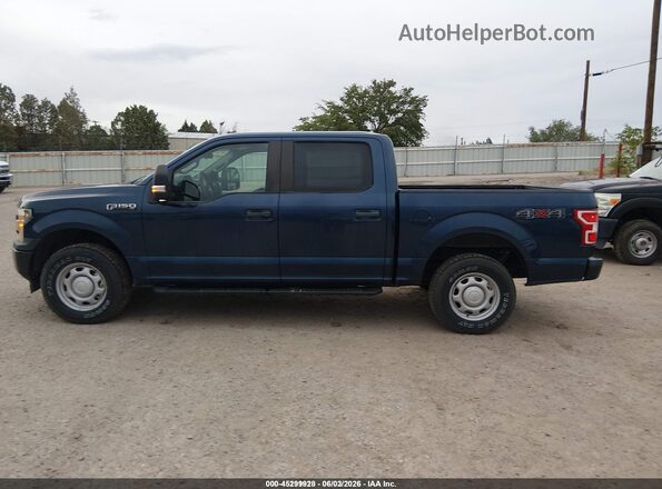 1FTEW1E55JFD04924 2018 FORD F150 Dark Blue 