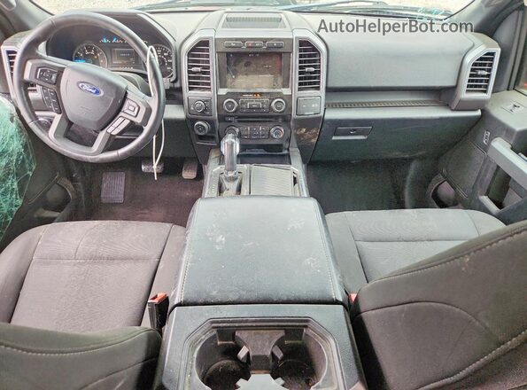 1FTEW1E55JFE14758 2018 FORD F150 Gray Dashboard view