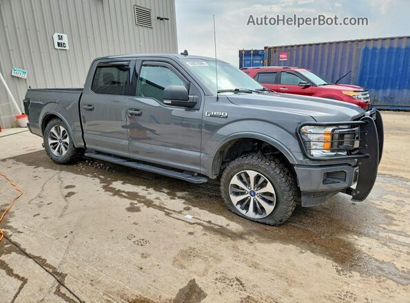 1FTEW1E55JFE14758 2018 FORD F150 Gray Front right