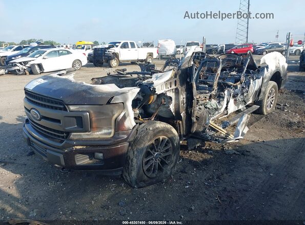 1FTEW1E55JKD99248 2018 FORD F150 Burgundy Դիմացի տեսք