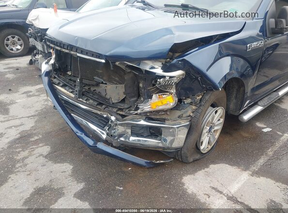 1FTEW1E55KFA65442 2019 FORD F150 Blue Vista frontal