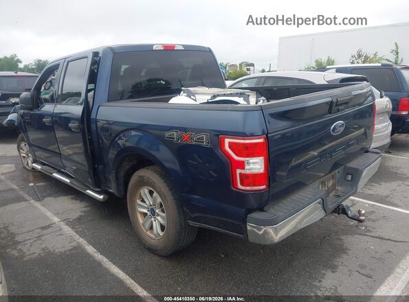 1FTEW1E55KFA65442 2019 FORD F150 Blue Vista interior de 360 grados