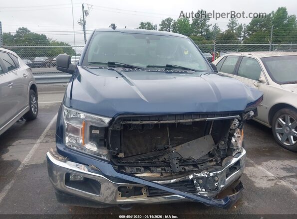 1FTEW1E55KFA65442 2019 FORD F150 Blue Vista del cuadro de instrumentos