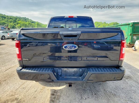 1FTEW1E55KFB26076 2019 FORD F150 Black უკანა ხედი