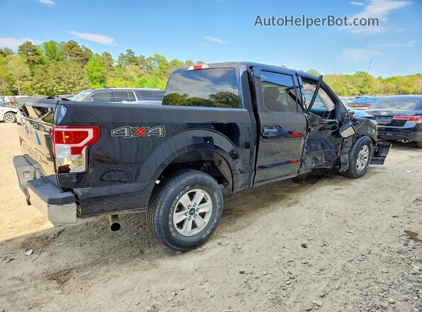 1FTEW1E55KFD50562 2019 FORD F150 Black Trasero derecho