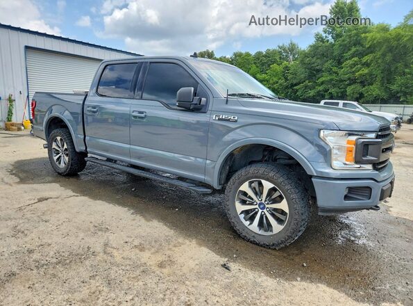1FTEW1E55KKC45933 2019 FORD F150 Gray Передня права чверть