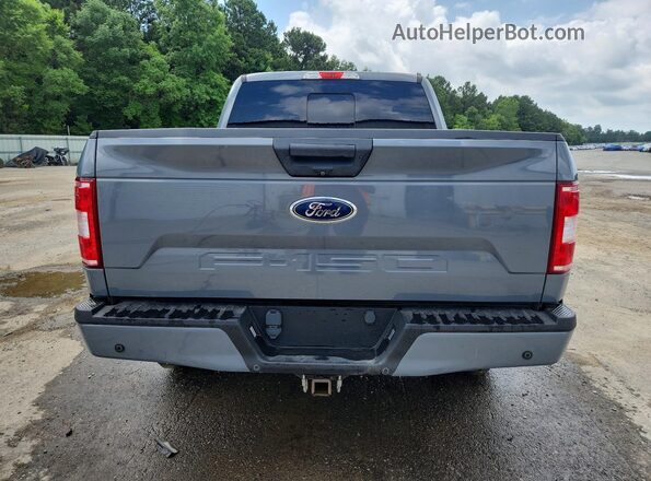 1FTEW1E55KKC45933 2019 FORD F150 Gray Вид ззаду
