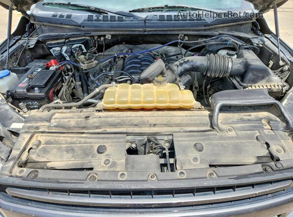 1FTEW1E55KKC45933 2019 FORD F150 Gray Вид задньої частини салону