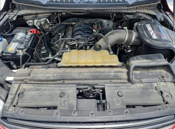 1FTEW1E55KKE59207 2019 FORD F150 Maroon Вид задньої частини салону