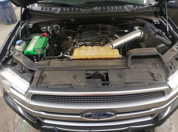 1FTEW1E56JFB88682 2018 FORD F150 Black Սալոնի հետևի տեսք
