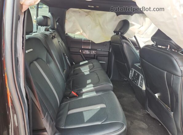 1FTEW1E56JFE15305 2018 FORD F150 Black Հետևի նստատեղերի տեսք