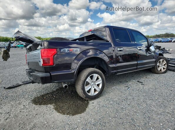 1FTEW1E56JFE15305 2018 FORD F150 Black Հետևի աջ