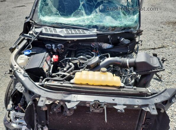 1FTEW1E56JFE15305 2018 FORD F150 Black Սալոնի հետևի տեսք