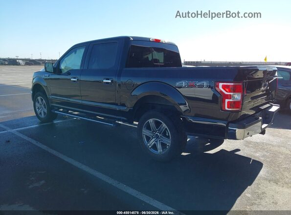 1FTEW1E56JKF44331 2018 FORD F150 Черный Задняя левая четверть