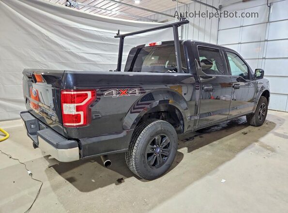 1FTEW1E56KFB83094 2019 FORD F150 Black Trasero derecho