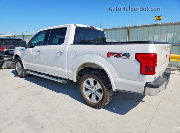 1FTEW1E56KKE77375 2019 FORD F150 White Հետևի ձախ