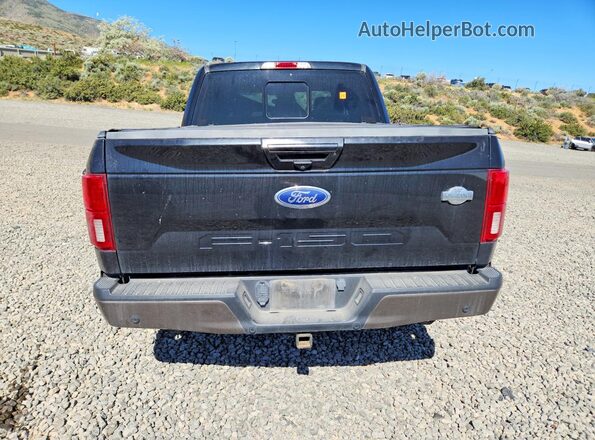 1FTEW1E56LKD83675 2020 FORD F150 Black Հետևի տեսք
