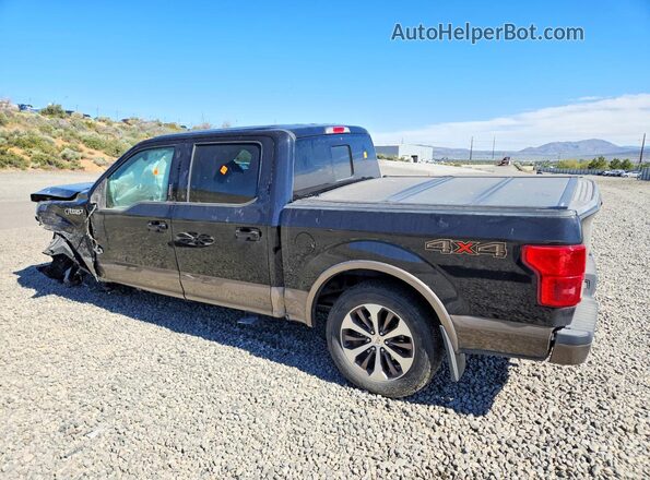 1FTEW1E56LKD83675 2020 FORD F150 Black Հետևի ձախ