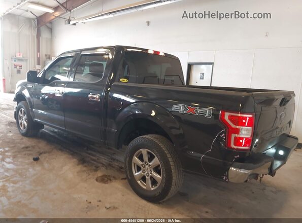 1FTEW1E56LKE49335 2020 FORD F150 Black Задня ліва чверть
