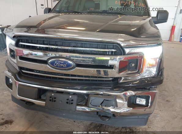 1FTEW1E56LKE49335 2020 FORD F150 Black Вид спереду