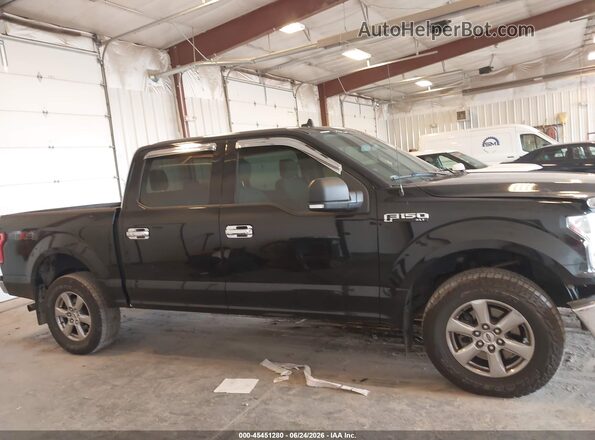 1FTEW1E56LKE49335 2020 FORD F150 Black Вид задньої частини салону