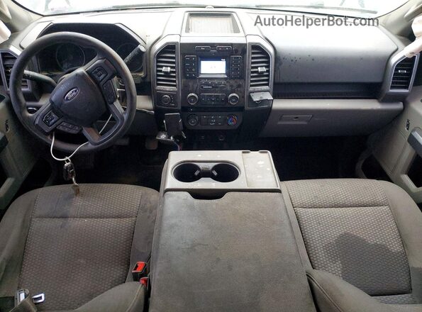 1FTEW1E57JFD53400 2018 FORD F150 Black Առջևի վահանակի տեսք
