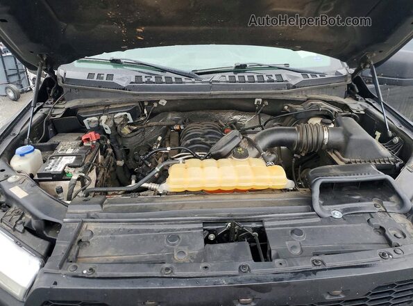 1FTEW1E57JFD53400 2018 FORD F150 Black Սալոնի հետևի տեսք