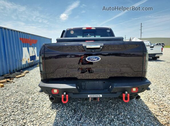 1FTEW1E57JFD93430 2018 FORD F150 Burgundy უკანა ხედი