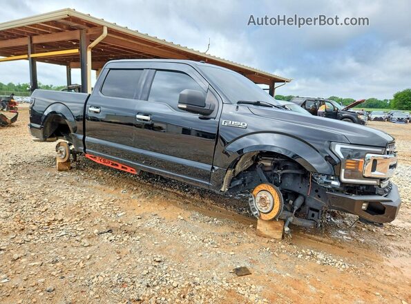 1FTEW1E57JFE64013 2018 FORD F150 Black Առջևի աջ