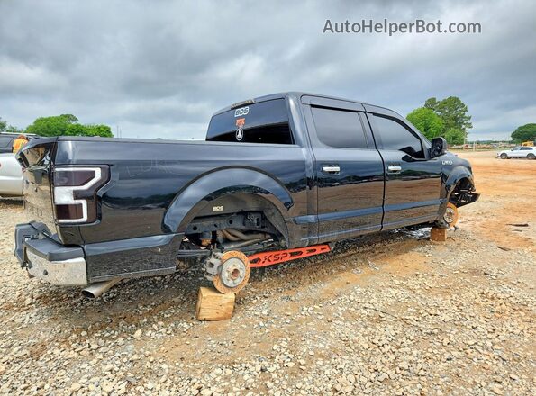 1FTEW1E57JFE64013 2018 FORD F150 Black Հետևի աջ