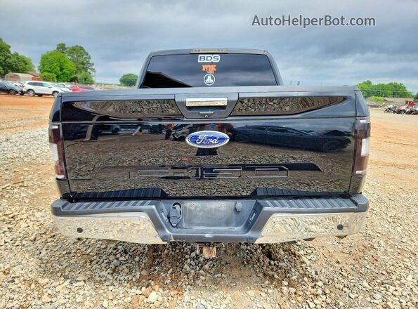 1FTEW1E57JFE64013 2018 FORD F150 Black Հետևի տեսք