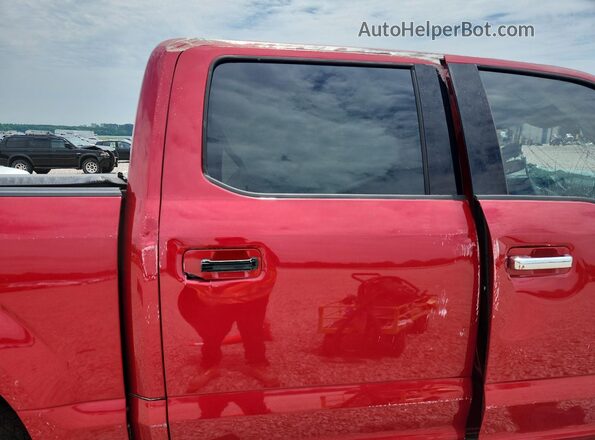 1FTEW1E57LKE77192 2020 FORD F150 Red Հետևի նստատեղերի տեսք
