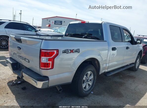 1FTEW1E58KKC30486 2019 FORD F150 Silver Задня права чверть