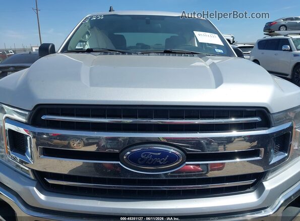 1FTEW1E58KKC30486 2019 FORD F150 Silver Вид задньої частини салону