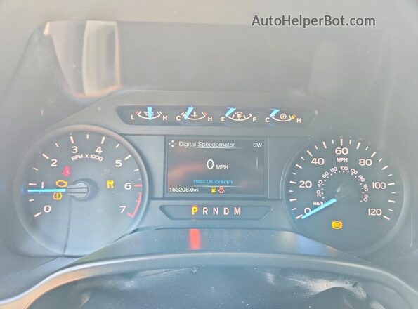 1FTEW1E58KKC95029 2019 FORD F150 Gray Սարքավորումների վահանակի տեսք