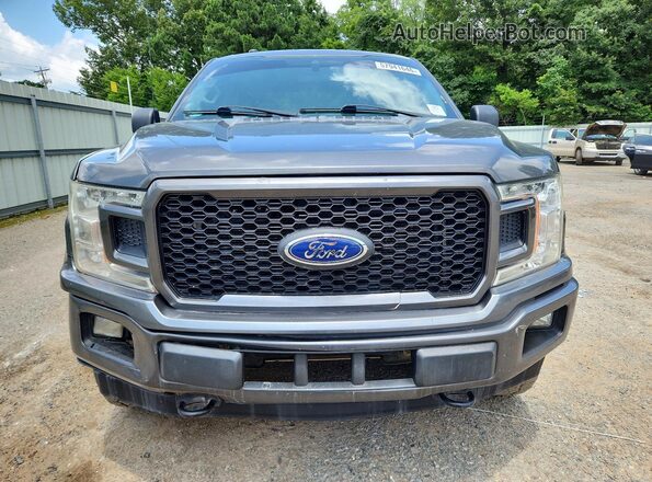 1FTEW1E58KKC95029 2019 FORD F150 Gray Դիմացի տեսք