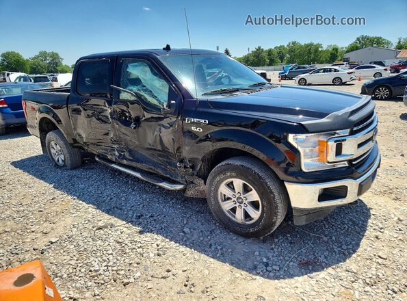 1FTEW1E58LFB52057 2020 FORD F150 Black Front right