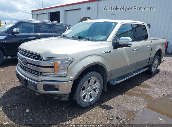 1FTEW1E59JFC44159 2018 FORD F150 Желто-коричневый 