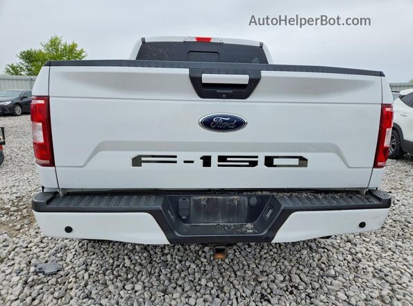 1FTEW1E59JFD07163 2018 FORD F150 White Vista trasera